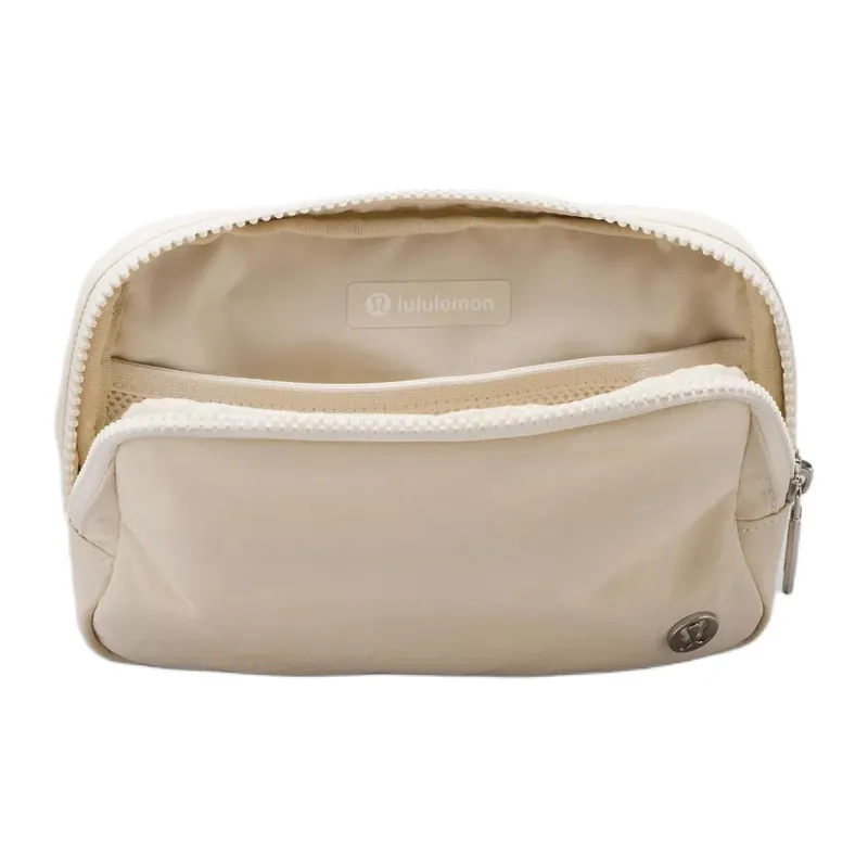 Lululemon Recycled Nylon Fanny Pack Regular Unisex White Opal With Linen & White-3