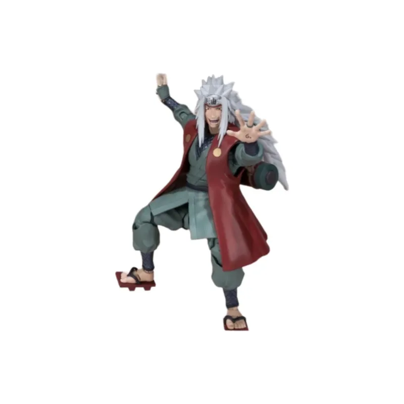 BANDAI Jiraiya Bandai, Soul Limited SHF Naruto Shippuden, Ero Sennin, Action Figure Scale Figures 14cm-1
