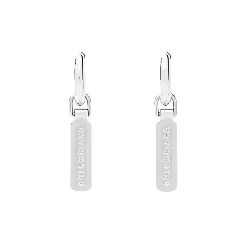 Balenciaga Brass Earrings Women's-0