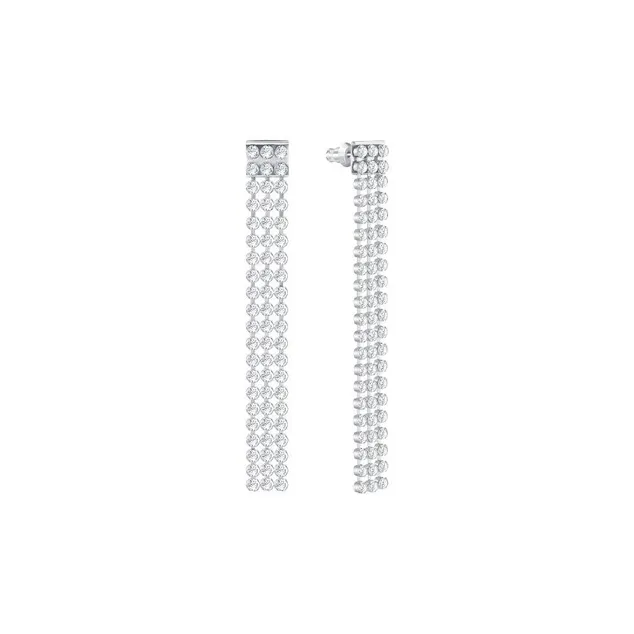 Swarovski Earrings Women's Silver-1