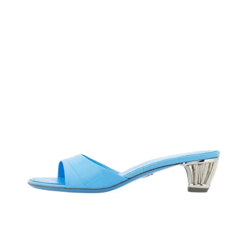 FERRAGAMO Caged-heel Open-toe Mules