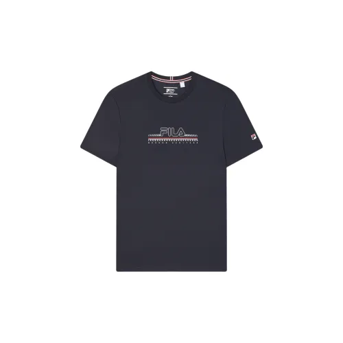 FILA T-Shirts Men Legend Blue