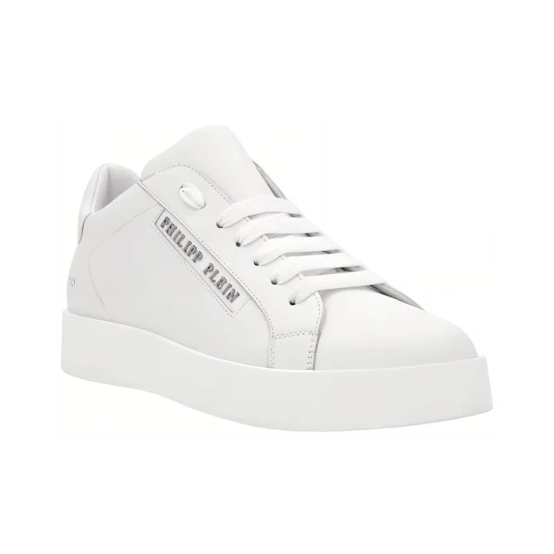PHILIPP PLEIN Low-top Leather Sneakers-2