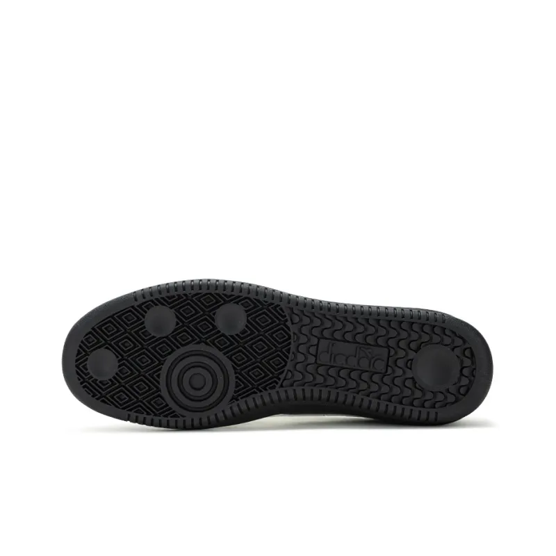 Diadora Slip Resistant Low Top Skateboard Shoes Unisex Black-4
