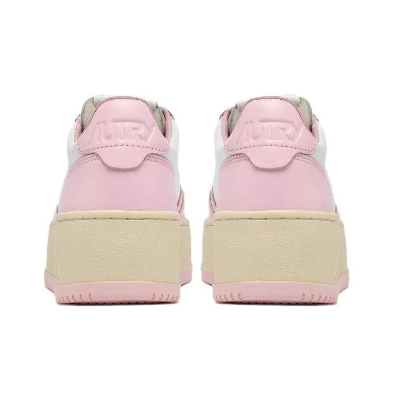 AUTRY Medalist Platform Leather Sneakers-3