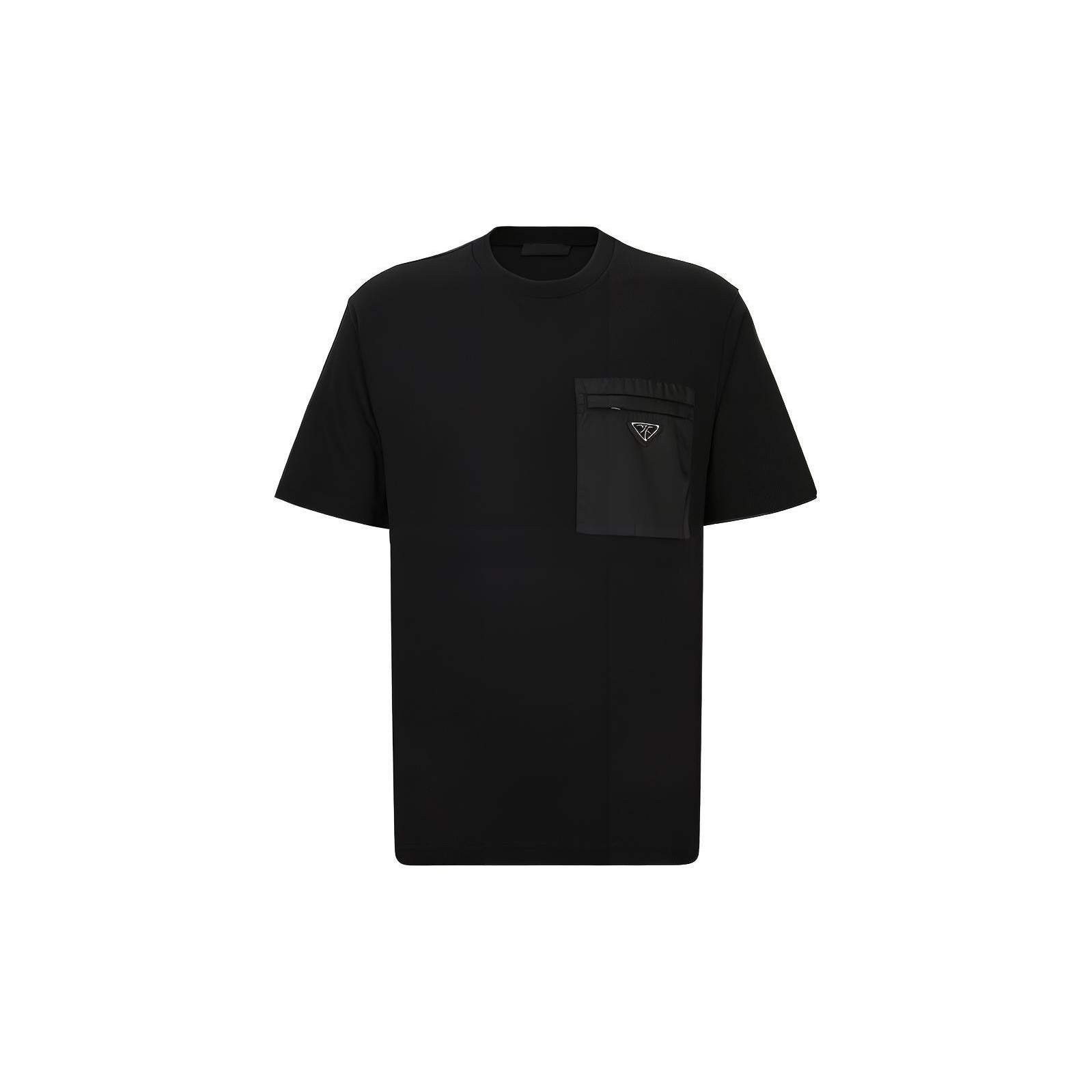 PRADA T-Shirts Men Black