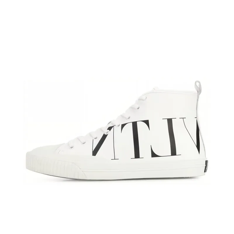 Valentino Open Sneaker High 'Logo Print - White'-0