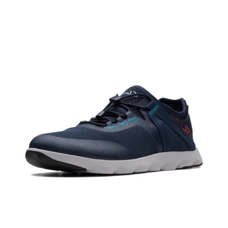 Clarks Low Top Sports Casual Shoes Men's Marine Blue-1