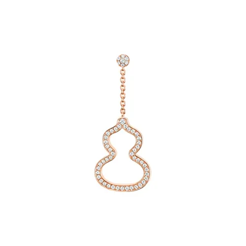 Qeelin Wulu Earrings Women's Rose Gold