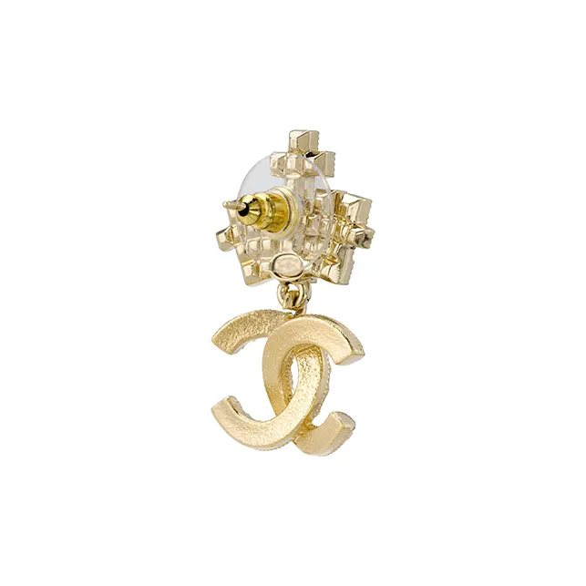 CHANEL Logo Brooch-2