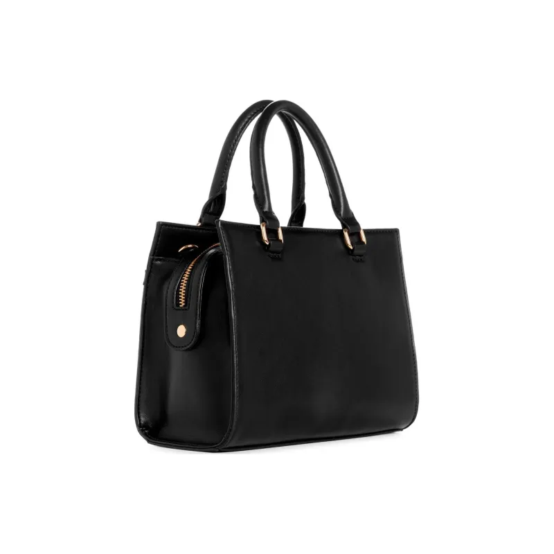 GUESS Artificial Leather Handbag Shoulder Bag Crossbody Bag Mini Women's Black-1