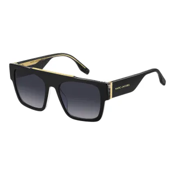MARC JACOBS Rectangular Sunglasses Men's Black