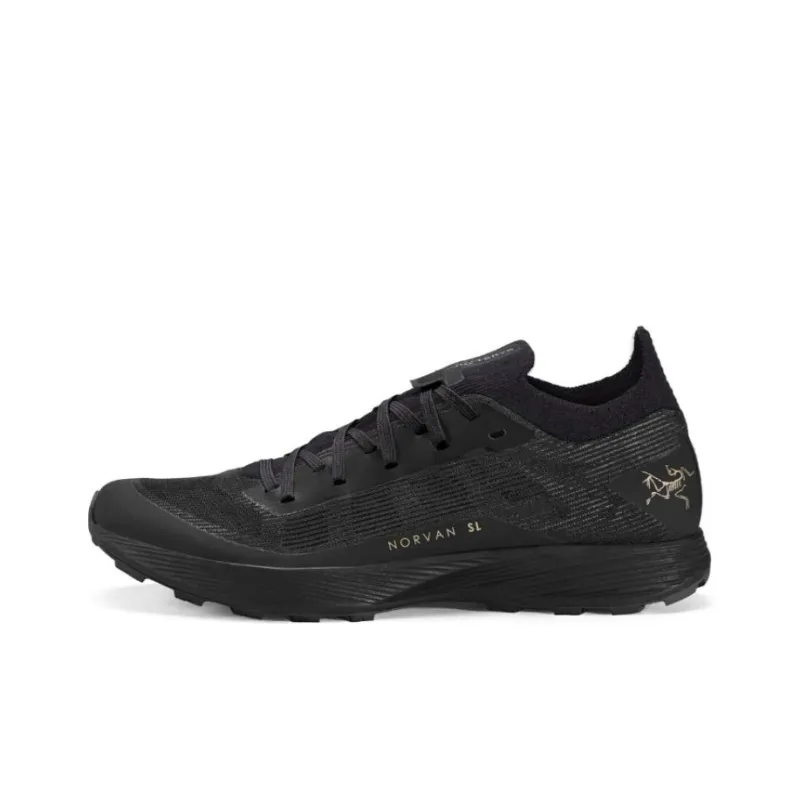 Arcteryx Norvan SL 3 Durable Breathable Low-Top Trail Running Running Shoes Women's Black-0