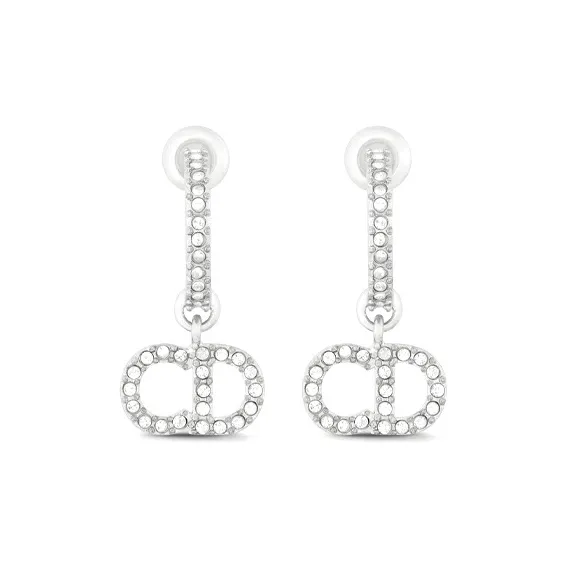 DIOR Earrings Women's Silver-1