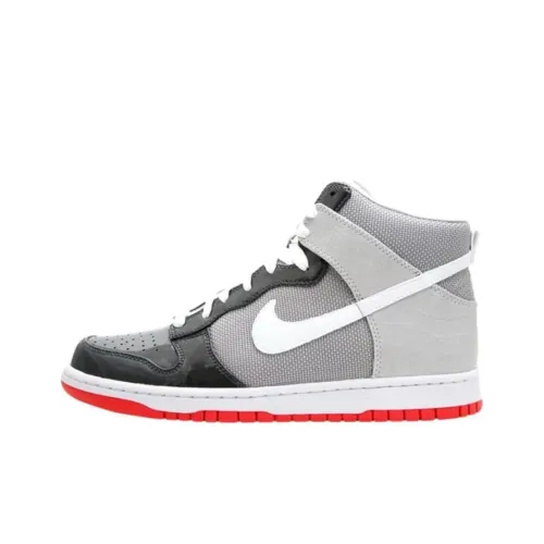 Nike Dunk High Patent Toe Grey Sunburst