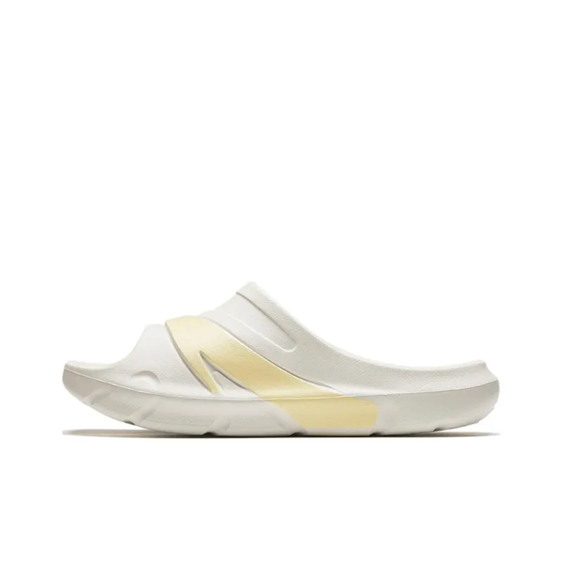 Anta Slide Slippers Men's White Yellow-0