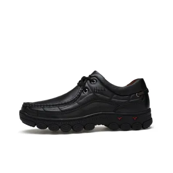Extravagant Casual Shoes Men Low Top Black Dark Brown