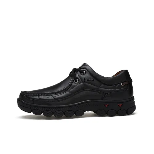 Extravagant Casual Shoes Men Low Top Black Dark Brown