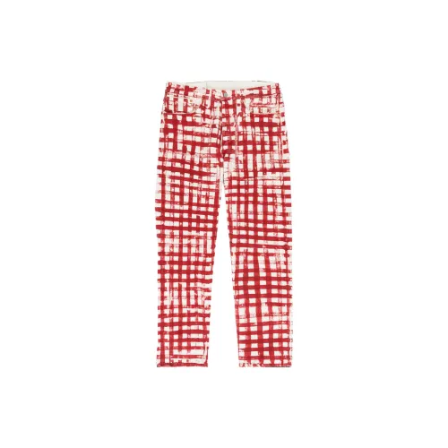 Denim Tears Jeans Unisex Red