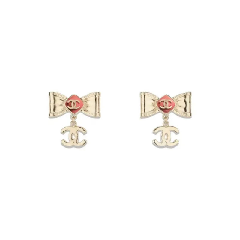 CHANEL Earrings Women's Gold-0
