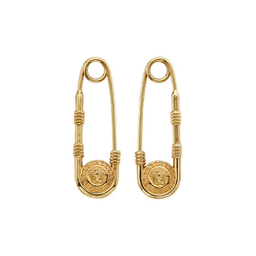 VERSACE Earrings Men Yellow