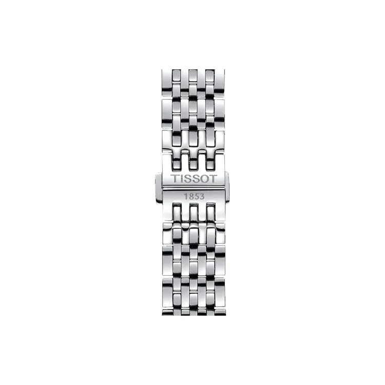 TISSOT Le Locle Collection Automatic Mechanical Movement Men's Watches Watch 39.3mm Silver Dial Stainless Steel Case-3