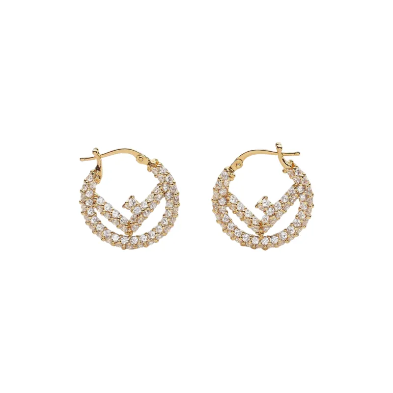 FENDI Earrings Women's Gold-0