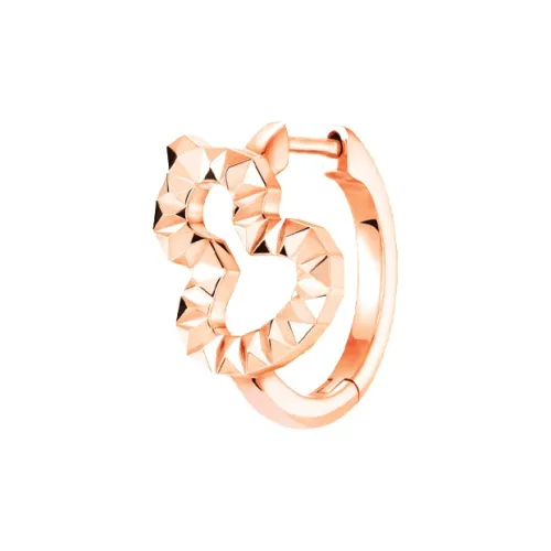 Qeelin Wulu Earrings Women's Rose Gold