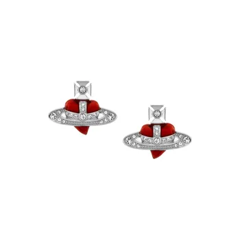 Vivienne Westwood Orb Shaped Embellished Earrings