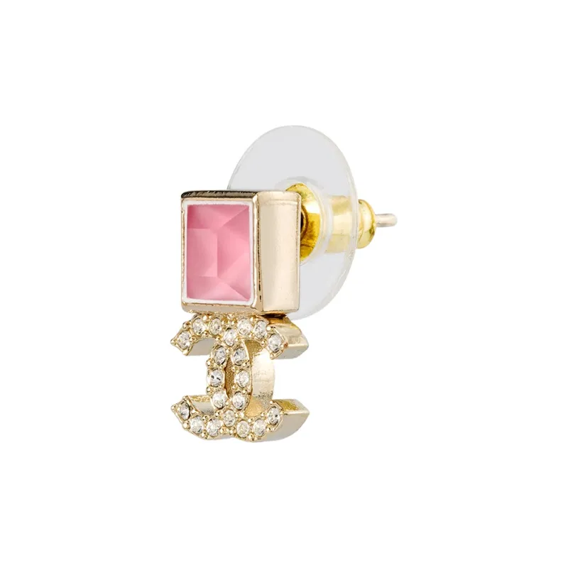 CHANEL Earrings Women's Pink-0
