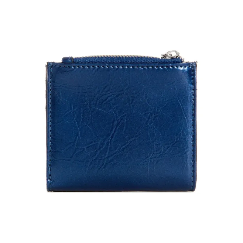 GUESS Artificial Leather Card Holder Women's Navy-1
