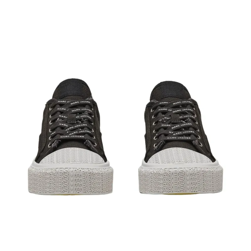 MARC JACOBS Distressed Canvas Sneakers-1
