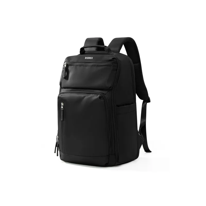 RIOREX Fabric Backpack Large Size Unisex Black/Khaki/Ecru/Army Green/Sea Blue-1