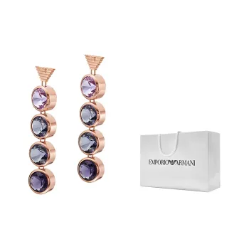 EMPORIO ARMANI Stainless Steel Earrings Women's