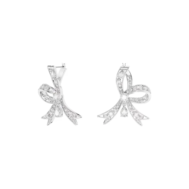 Swarovski Volta Rhodium Plated Earrings Women's-0