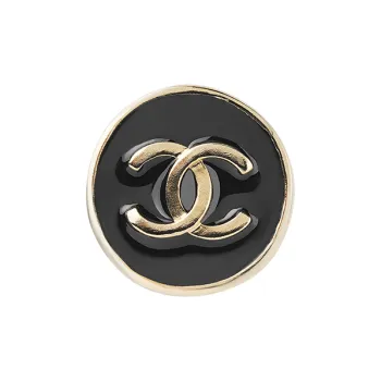 CHANEL 2003 Button Clip on Earrings