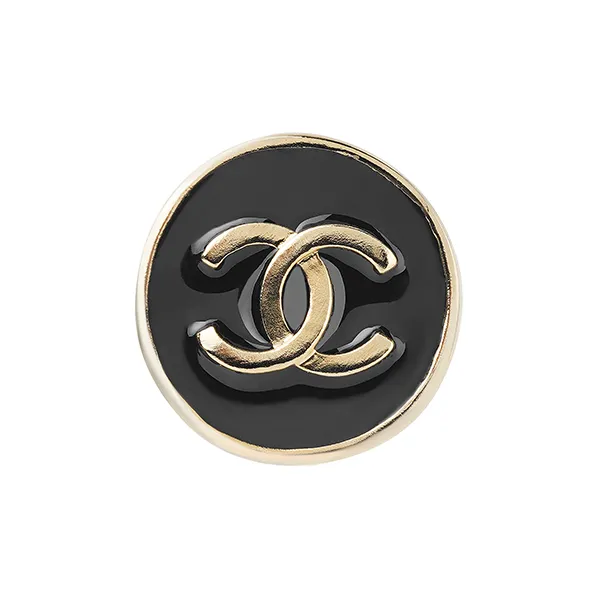 CHANEL 2003 Button Clip on Earrings-0