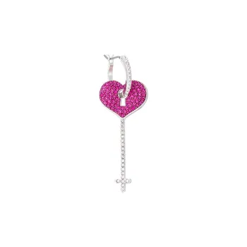 Swarovski MINE Earrings Women's Red
