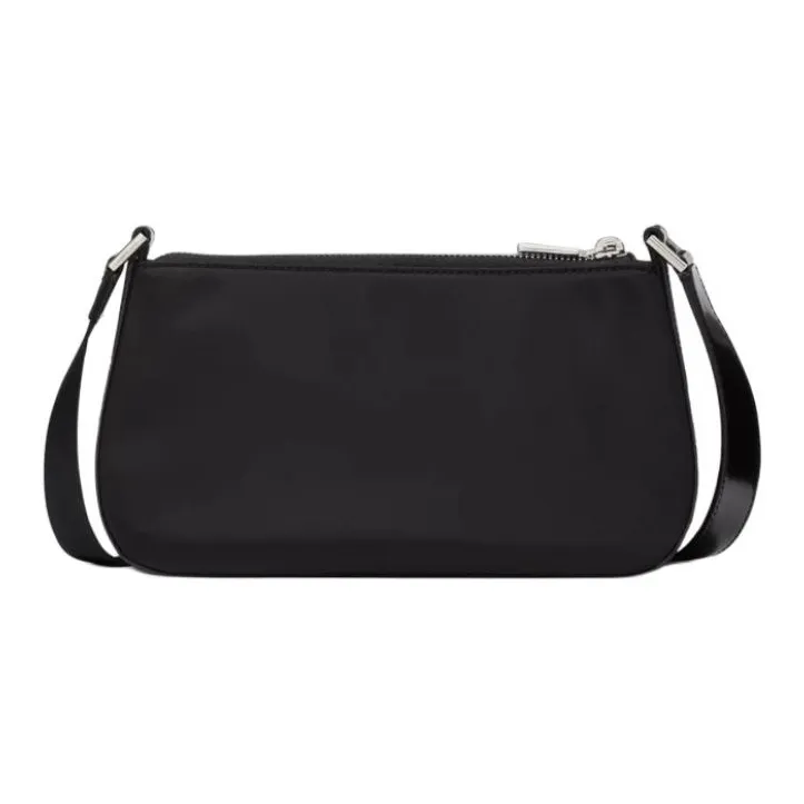 Kate Spade Sam Recycled Nylon Shoulder Bag, Crossbody Bag Medium Size Women's Black-2
