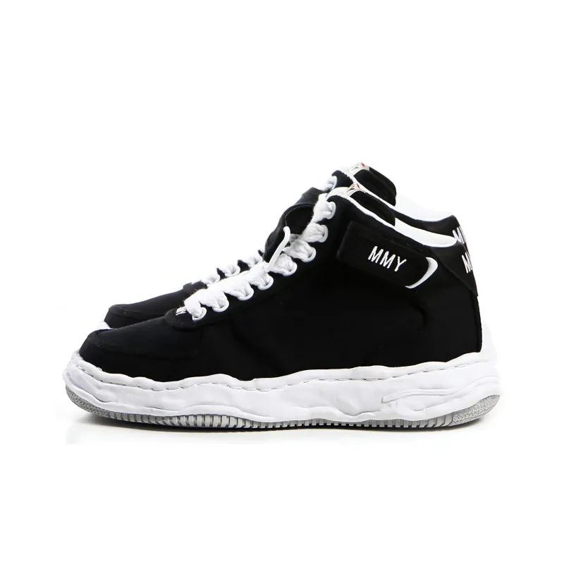 Maison MIHARA YASUHIRO Embroidered-logo Hi-top Sneakers-2