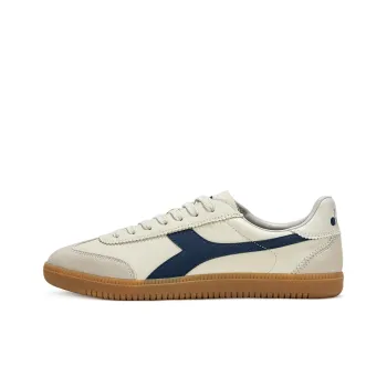 Diadora Anti Slip Wear Resistant Low Top Skateboard Shoes Unisex White