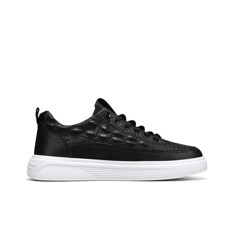 MOISE KEAN Breathable Low-Top Skateboard Shoes Men's-25