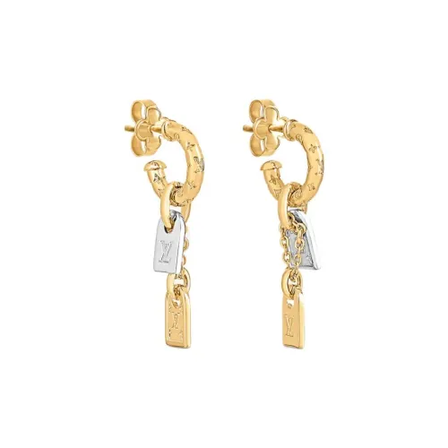 LOUIS VUITTON Earrings Women's Gold