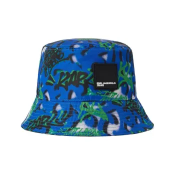 KARL LAGERFELD Jeans X Crapule2000 Graffiti-print Bucket Hat