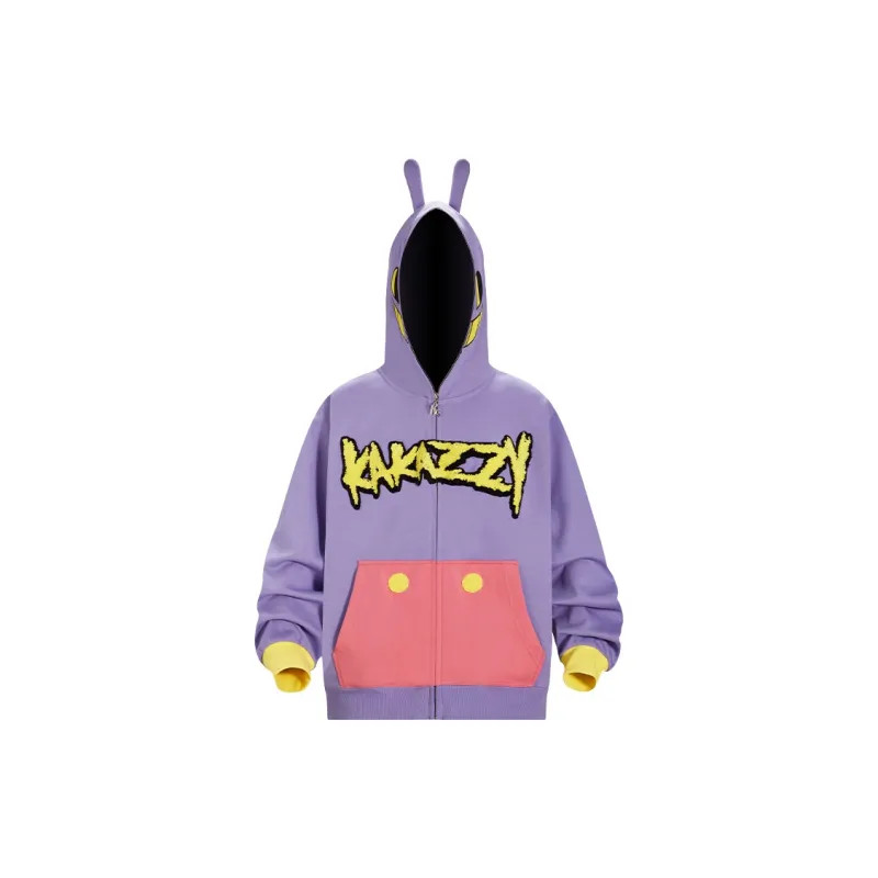 KAKAZZY Hoodie Unisex Light Purple-1