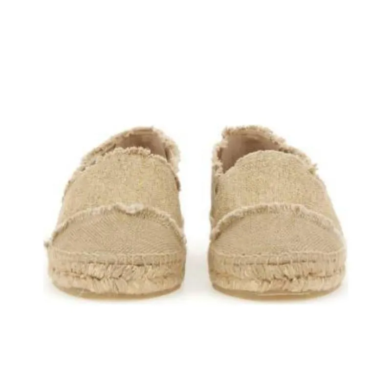Castañer Flat Linen Espadrilles-4