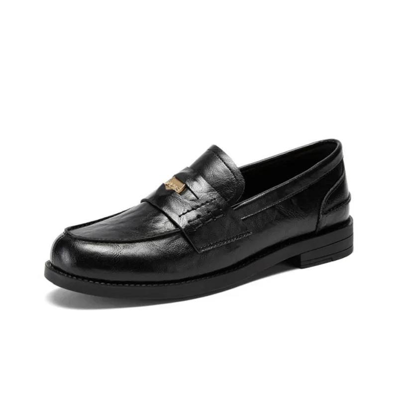 DAPHNE Loafers Women's Black/Brown-7