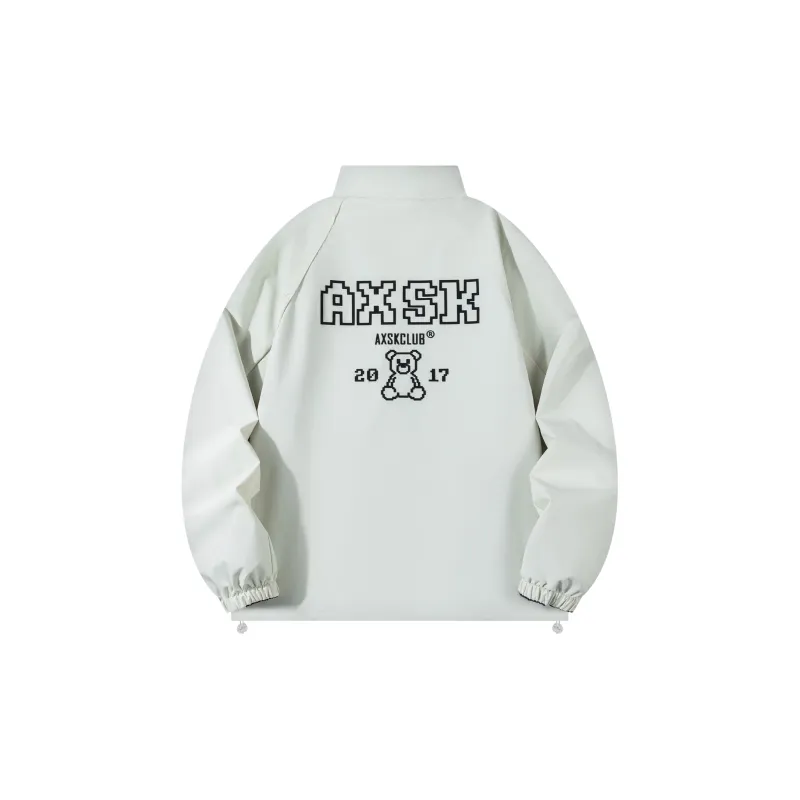 A.X.S.K Jackets Coats Unisex Black-27