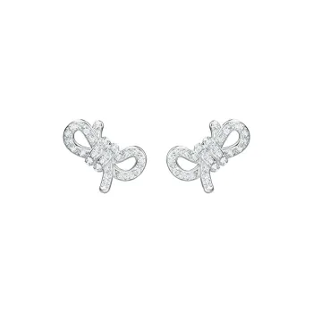 Swarovski Lifelong Bow Earrings Women's