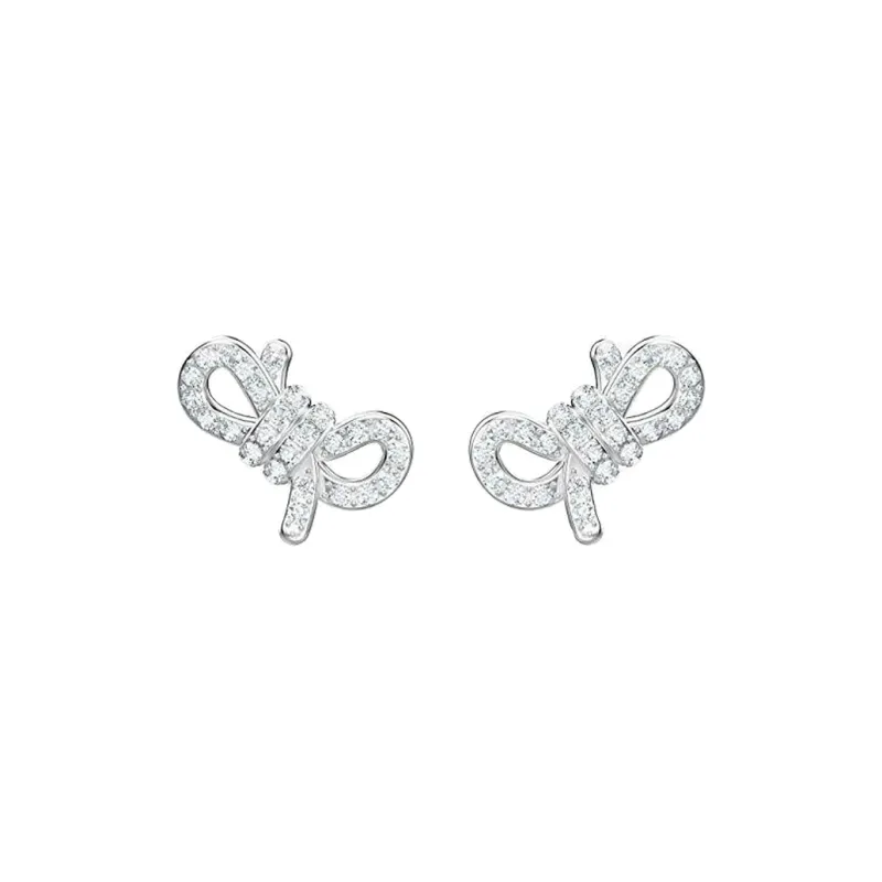 Swarovski Lifelong Bow Earrings Women's-0